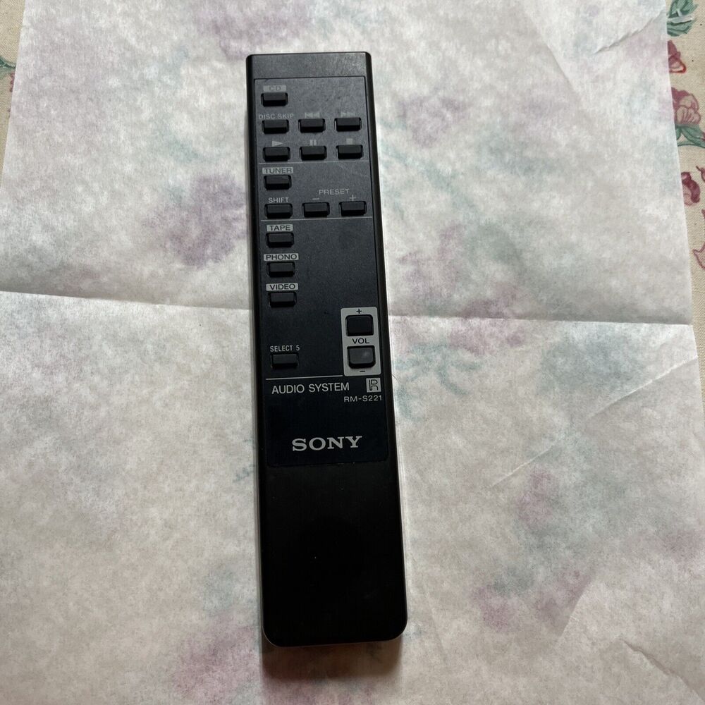 RM-S221 Replaced Remote for Sony Audio System LBT-D150 LBT-D250 LBT-D550 RMX1S